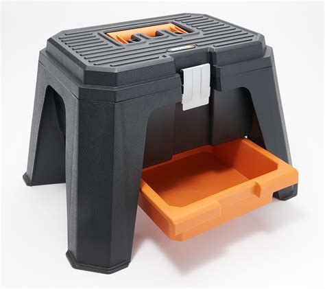 tool box step stool combo